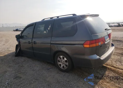 2003 Honda Odyssey Ex z USA, uszkodzony, nr VIN 5FNRL18673B111129